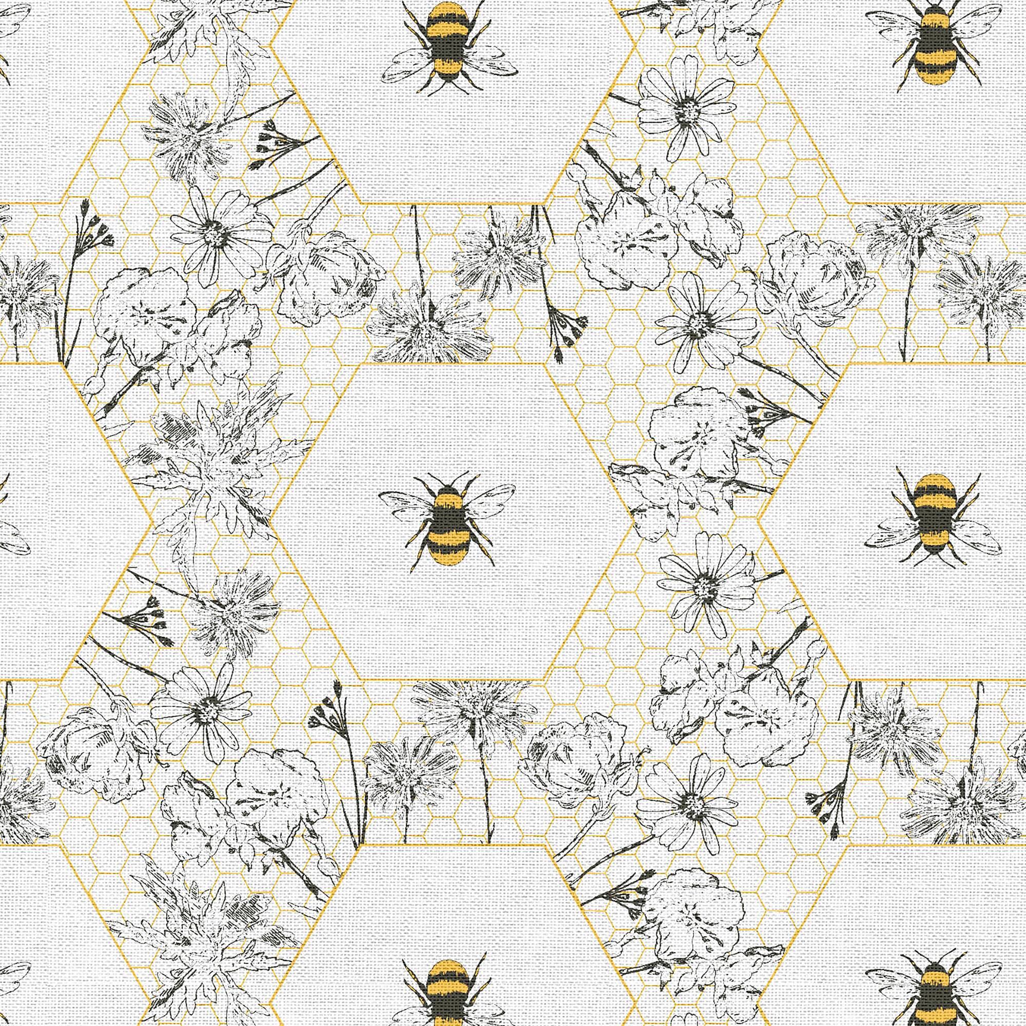 Fabric Editions Bumble Bee Cotton Fabric